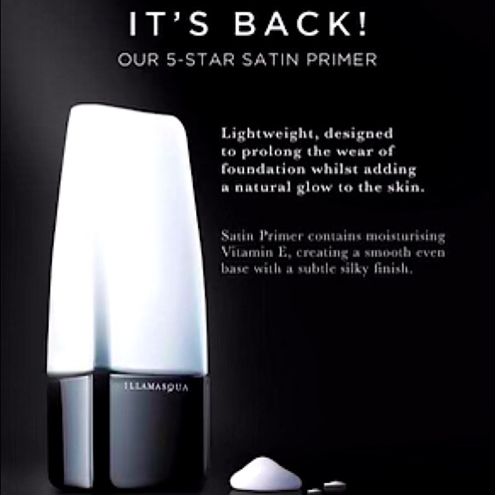 NIB ILLAMASQUA Satin Primer Dewy Skin Full Size